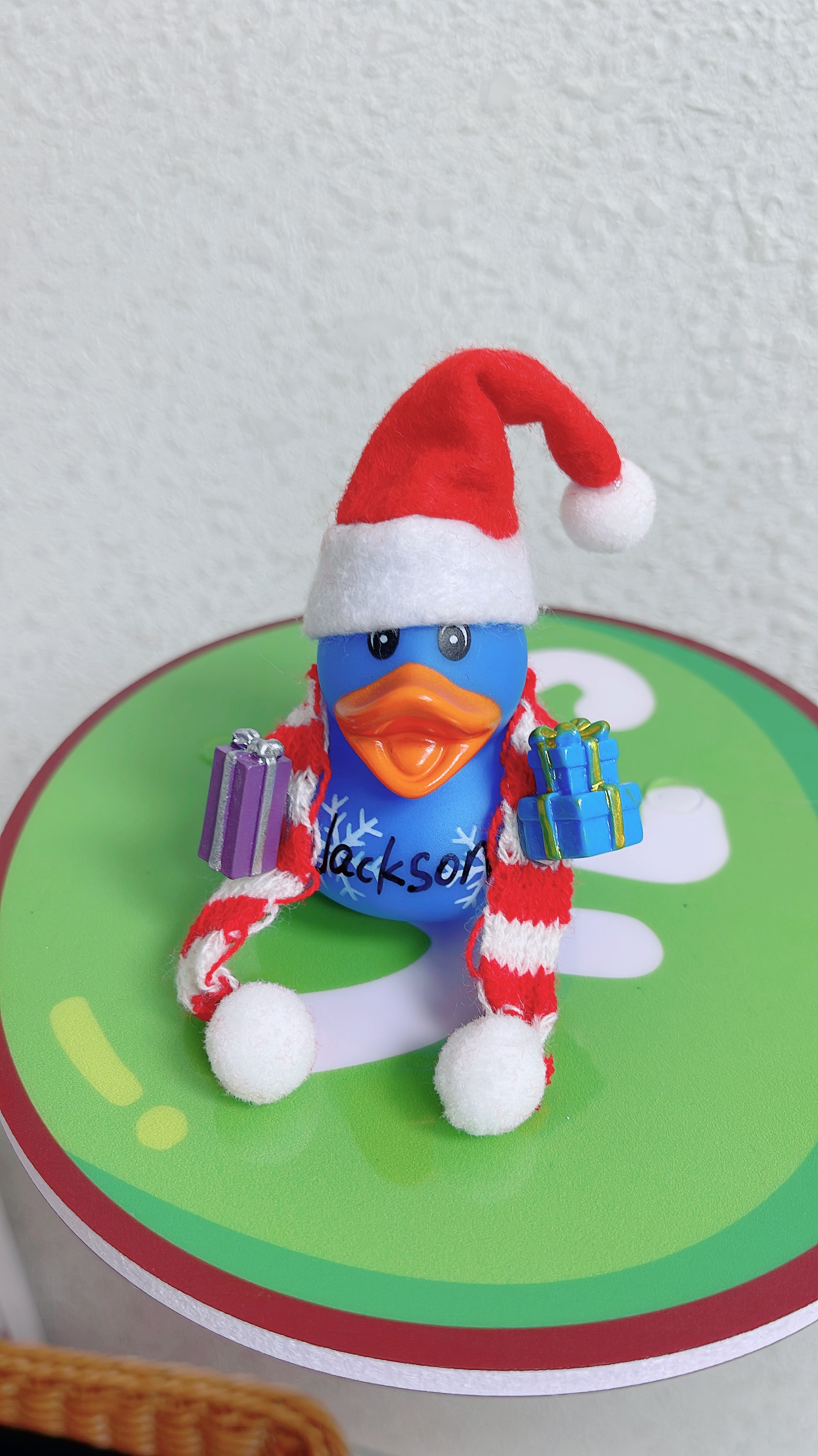 Christmas duck